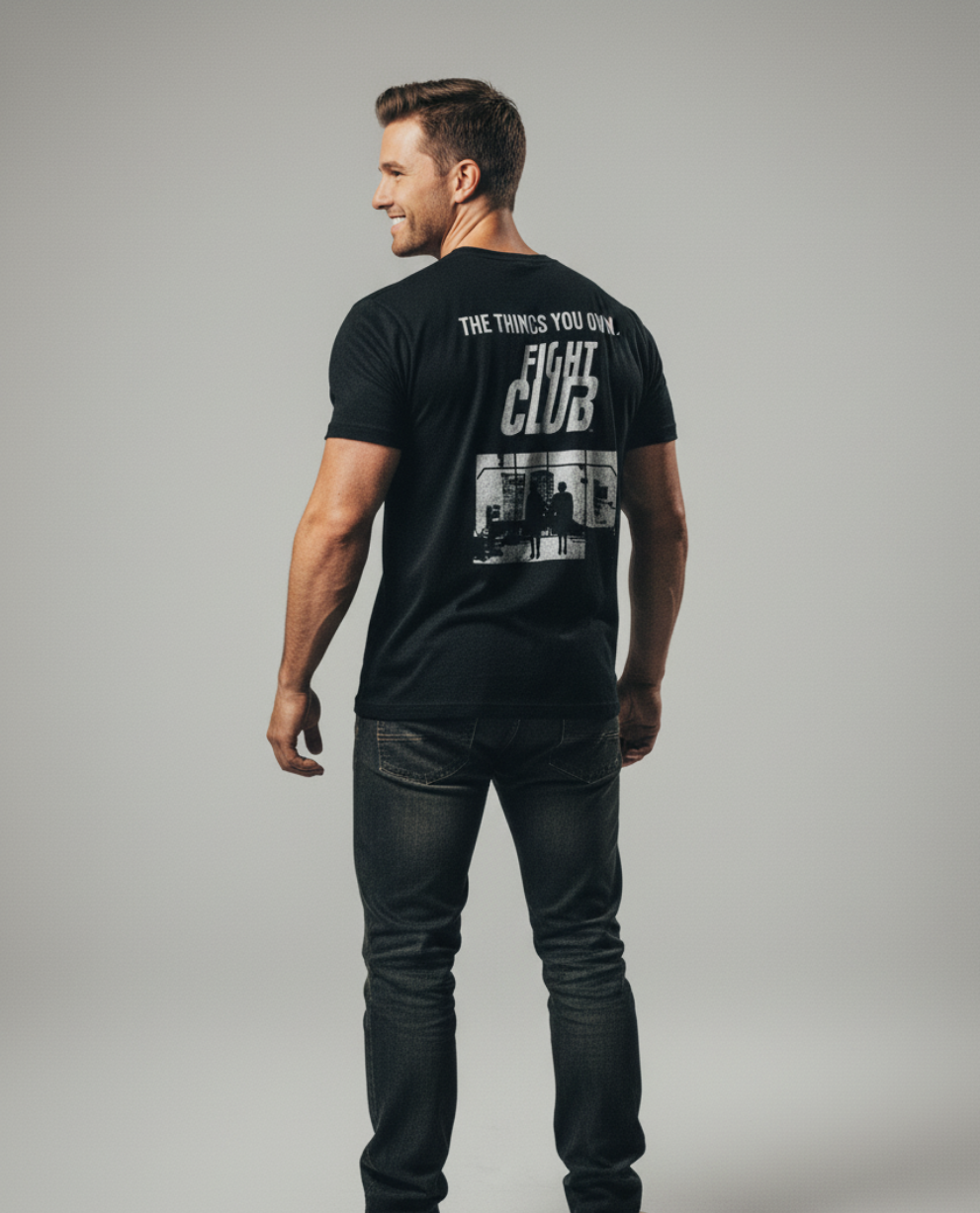 Fight club tshirt for mens