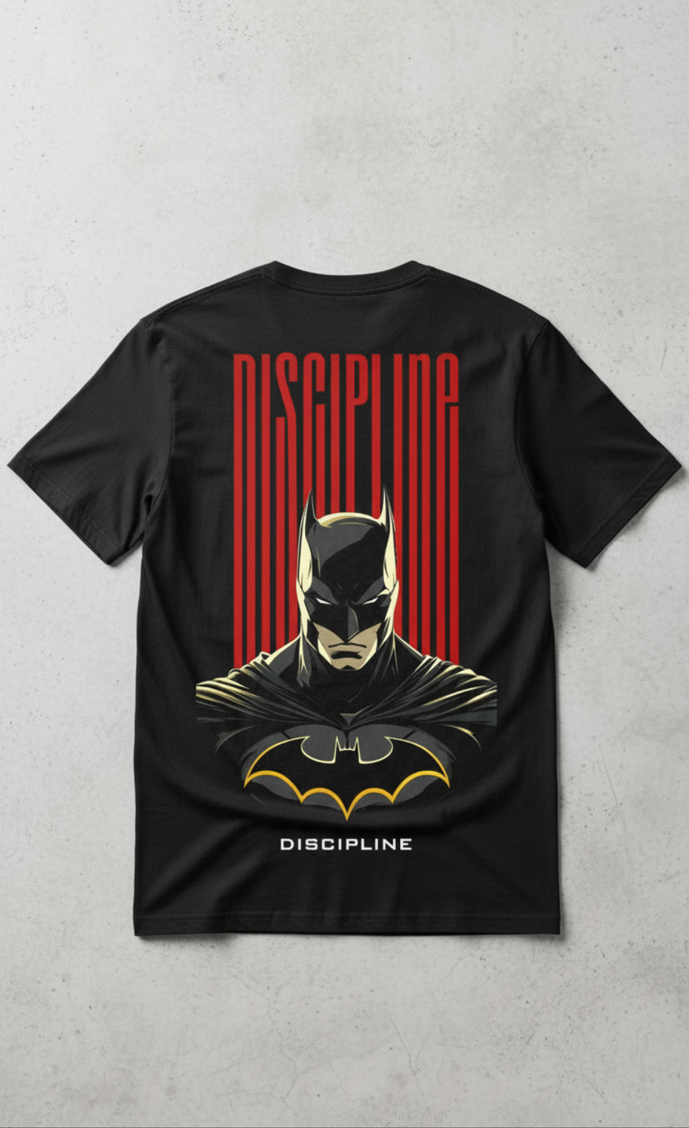 Black tshirt printed men are brave