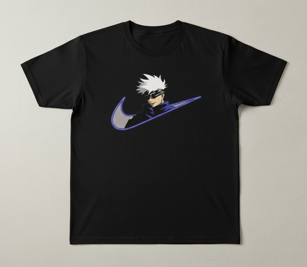 Gojo anime character printed t-shirt