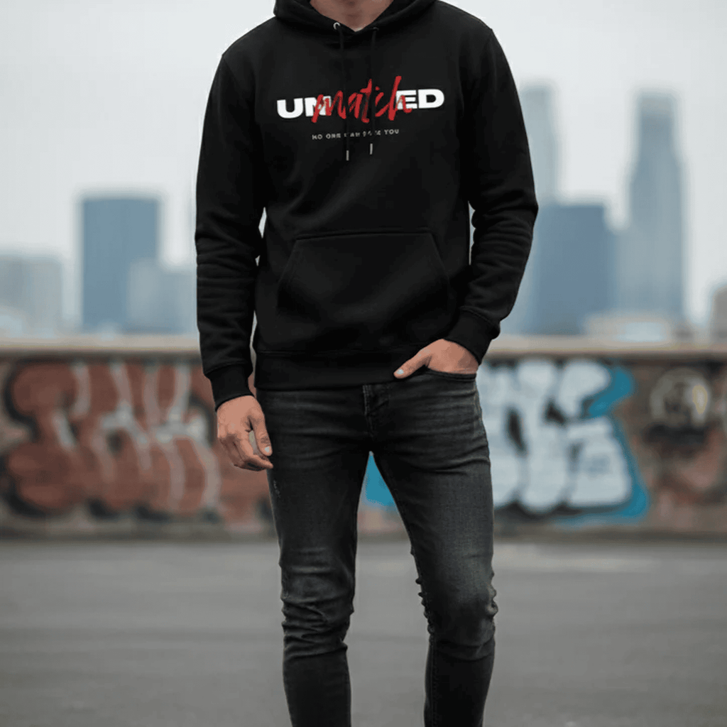 Premium winters hoodie printed UNMATCHED