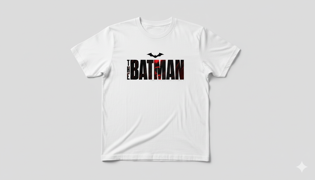 Solid batman t-shirt for mens