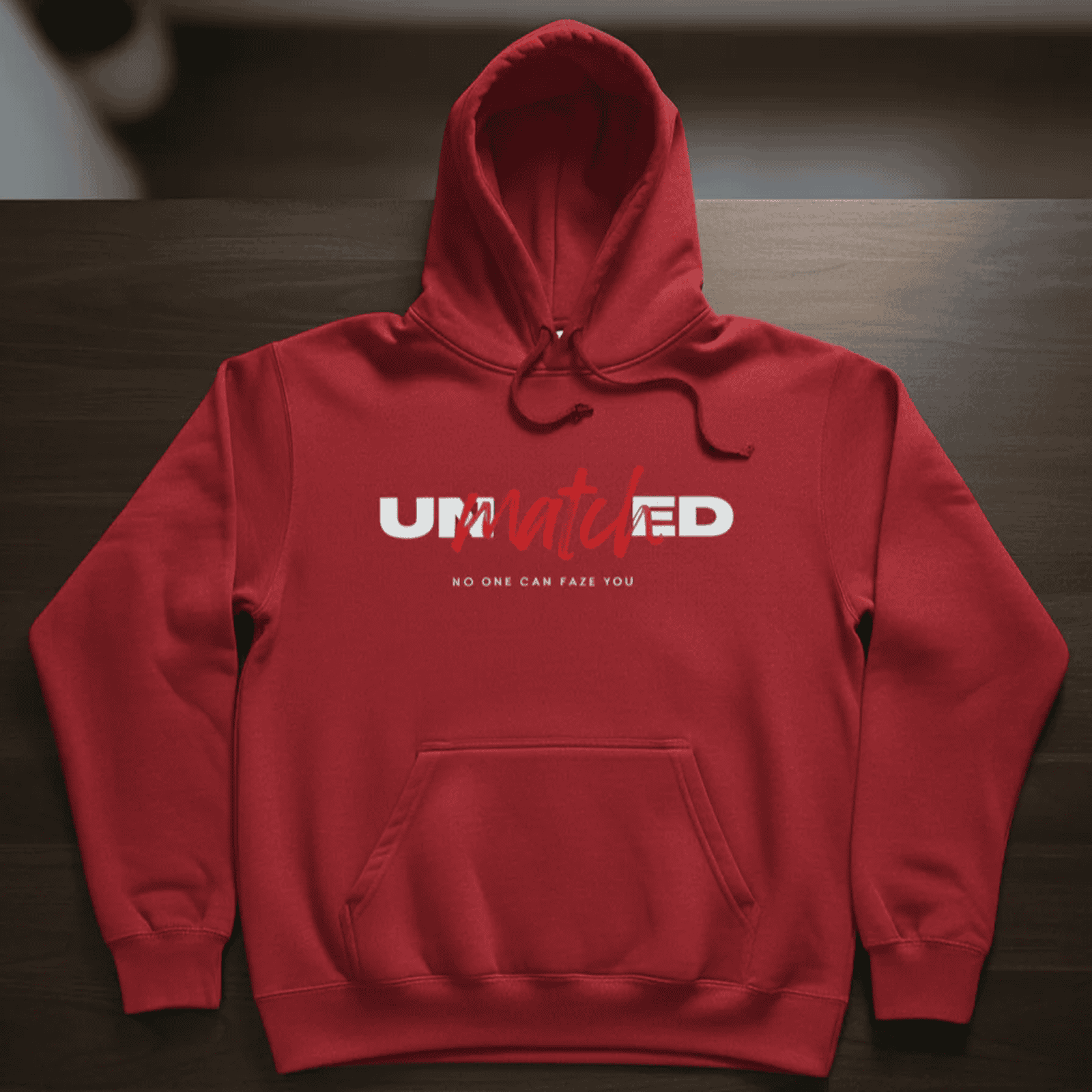 Premium winters hoodie printed UNMATCHED