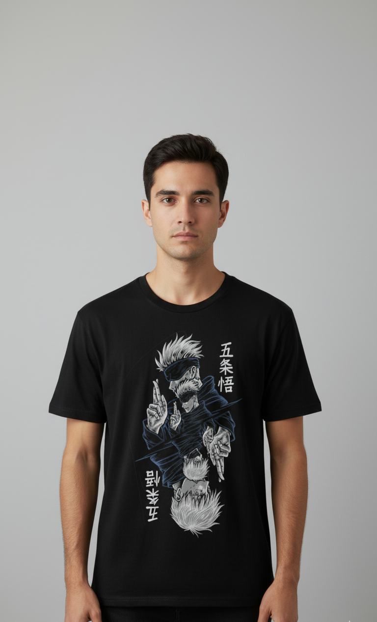 Printed anime character