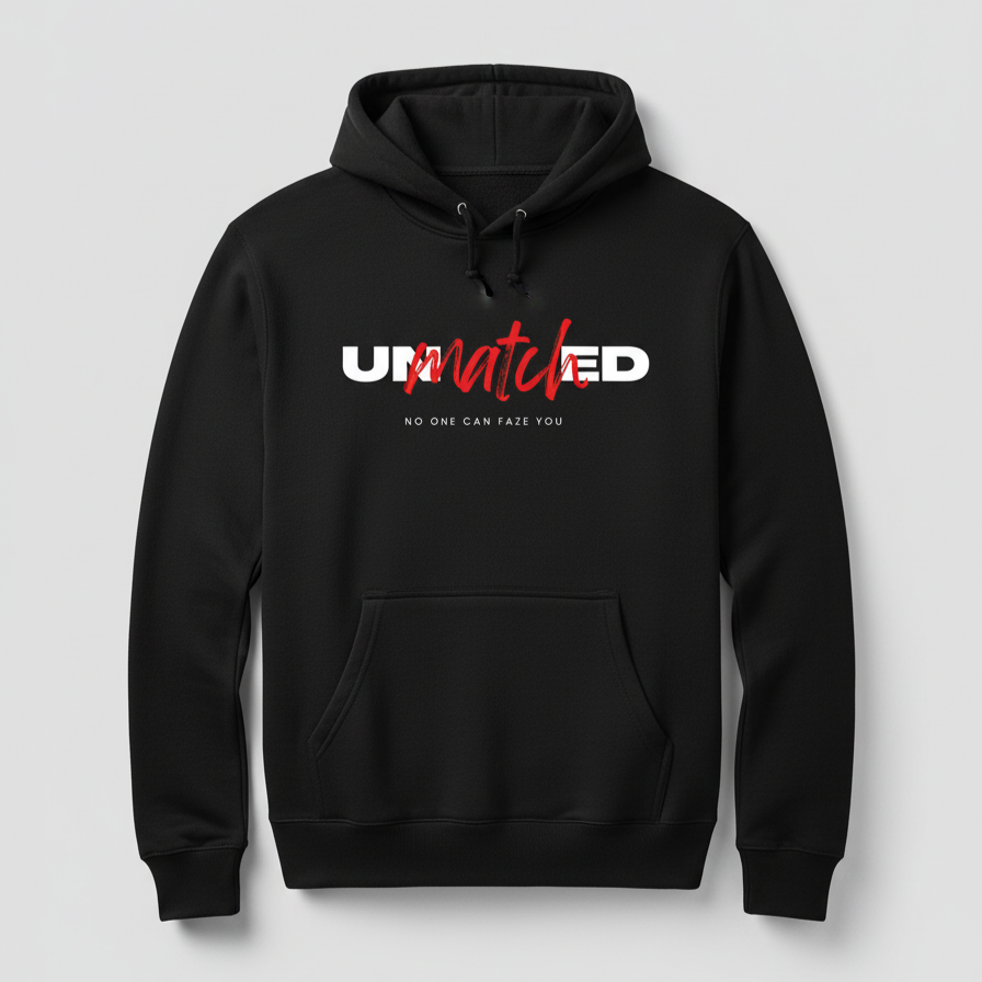 Premium winters hoodie printed UNMATCHED