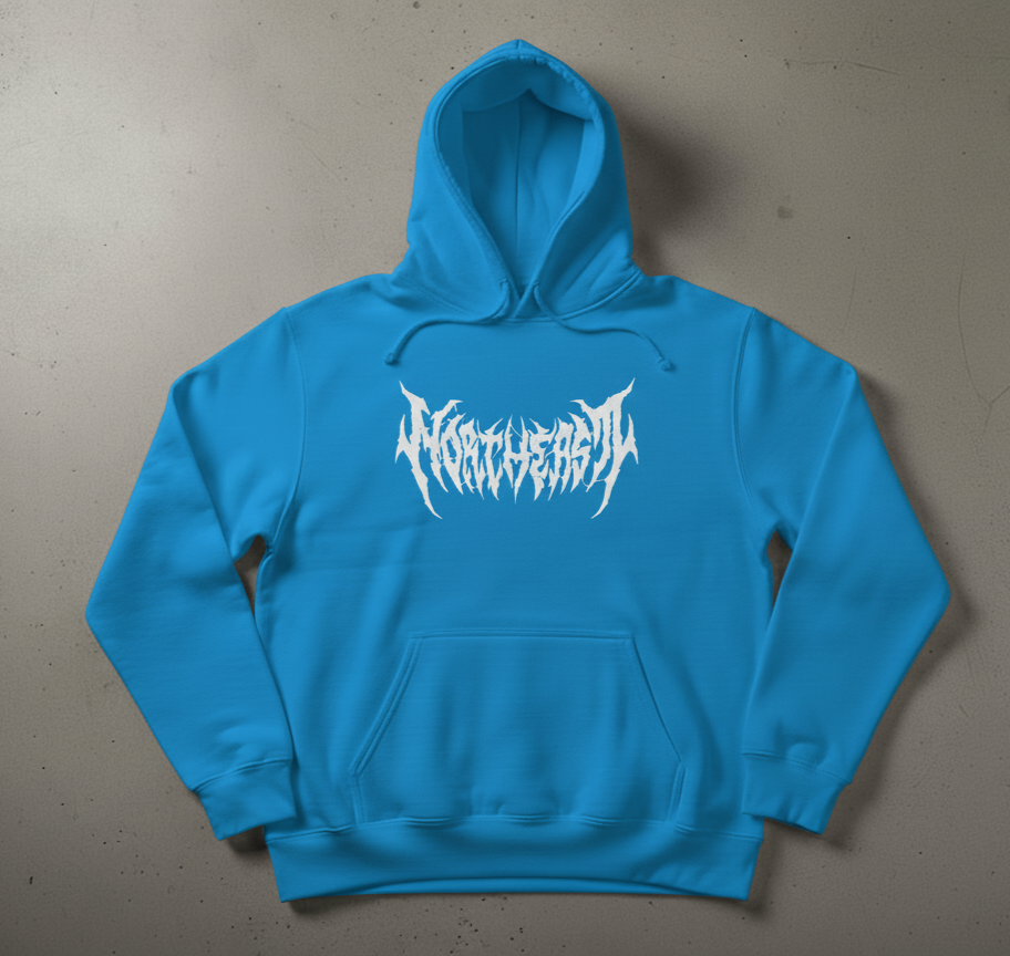 Premium hoodie for winters front side printed north east