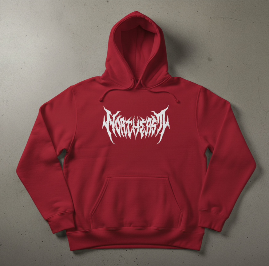 Premium hoodie for winters front side printed north east
