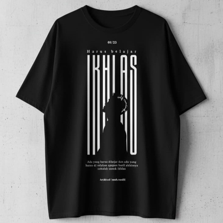 Solid black oversized t shirt printed back side 3 mens